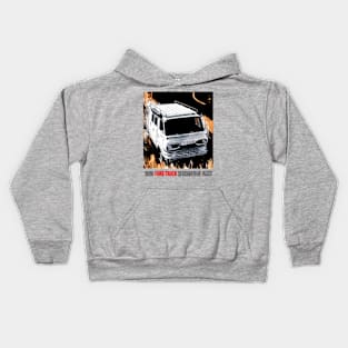 1963 FORD TRUCK RECREATION FLEET - advert Kids Hoodie